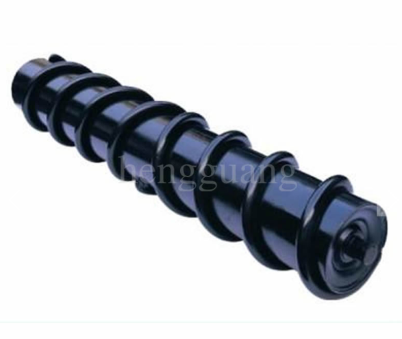 spiral idler roller